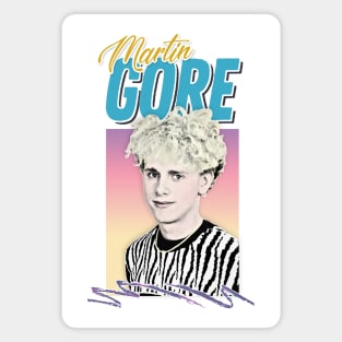 Martin Gore / 80s Style Aesthetic Fanart Design Magnet